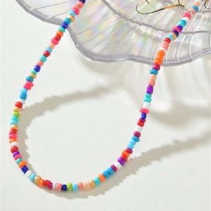 ⭐️ Multiple Color Glass Beaded Necklace ⭐️
